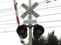 Railroad Crossing Sign