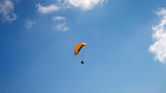 Paragliding Flying Sky