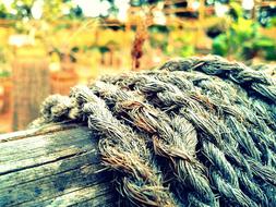 Rope Wood Old
