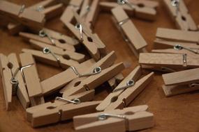 Clothes Peg Attaching Laundry
