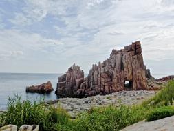 Rocky Coast Seaside