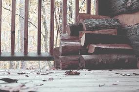 Log Wood Veranda