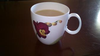 cup of sweet coffee