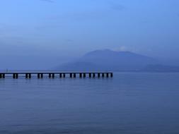 Lake Jetty Sirmione