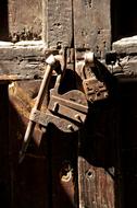 Lock Old Wood