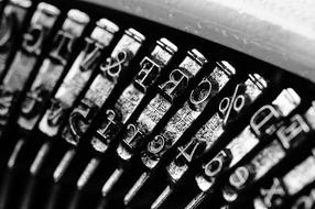 Types Typewriter Black