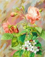 flowers artwork digital art