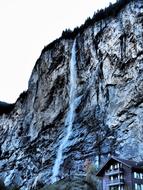 Staubbachfall Waterfall Free-Fall