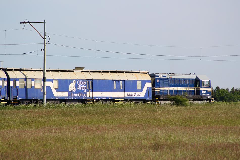 Arbeitszug Blue Diesel Locomotive