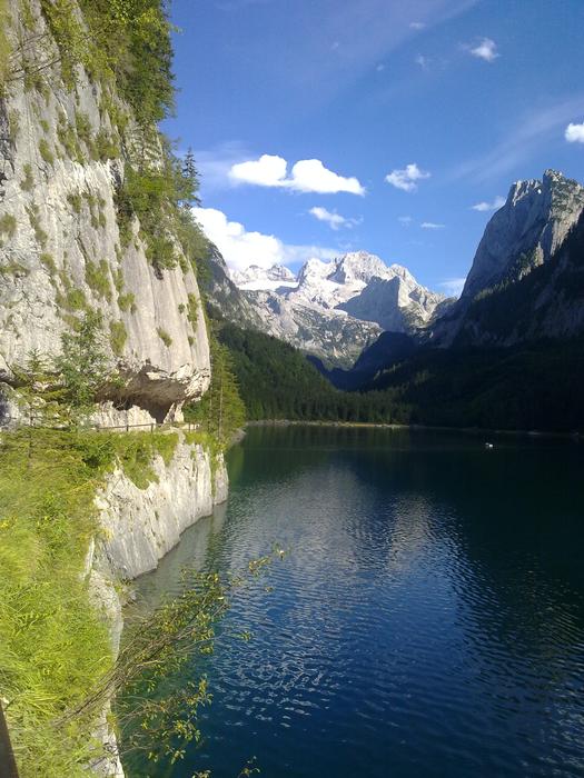 Gosausee Flatly Panoramic View