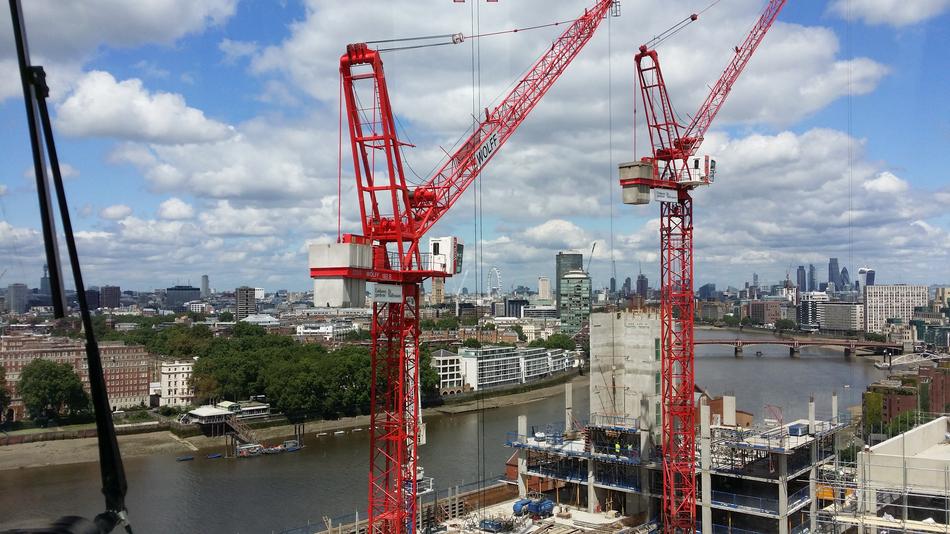 Tower Cranes in London