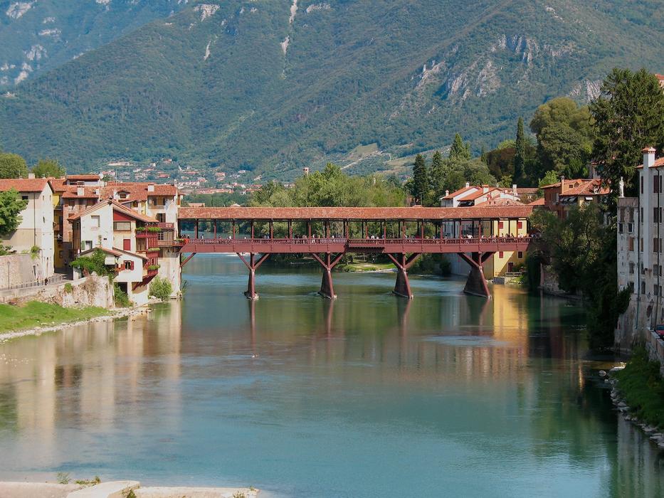 Bassano Del Grappa Upstream Bridge