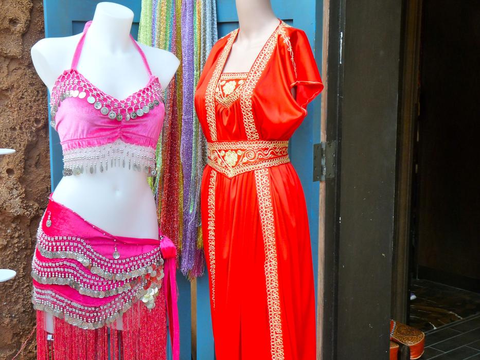 Pink and Red traditional Costumes