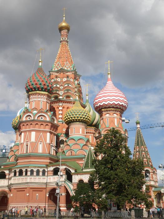 Church standing in the square