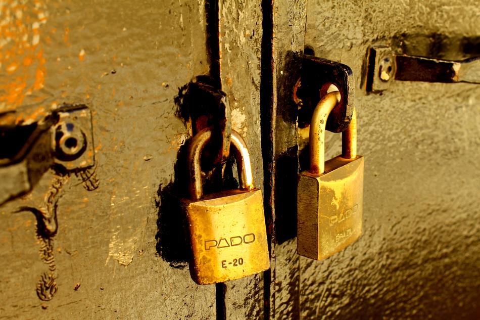 Padlock Padlocks Closed