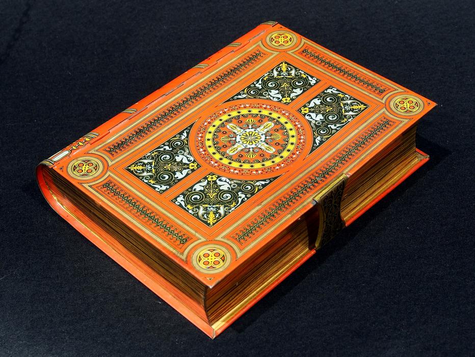 Biscuit Book Shaped Box
