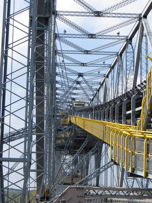 city Conveyor Bridge Partial View