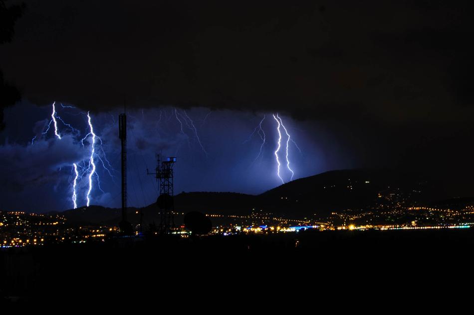 Flash Thunderstorm Sky