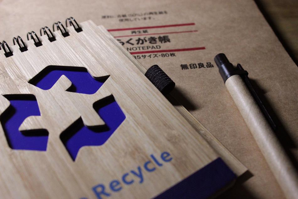 Recover Earth Day Muji pencils