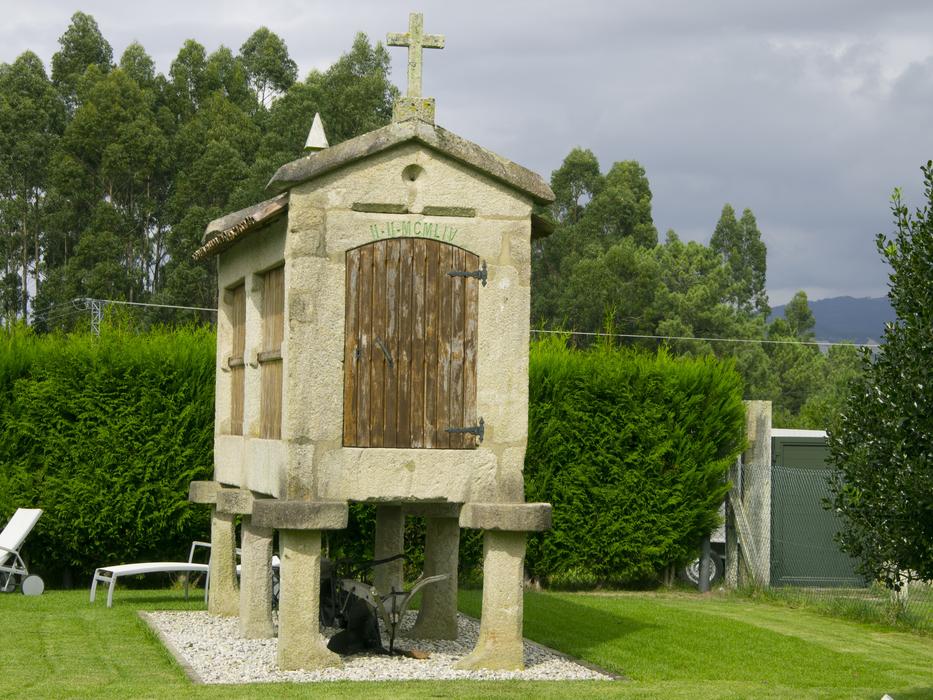 building in the garden