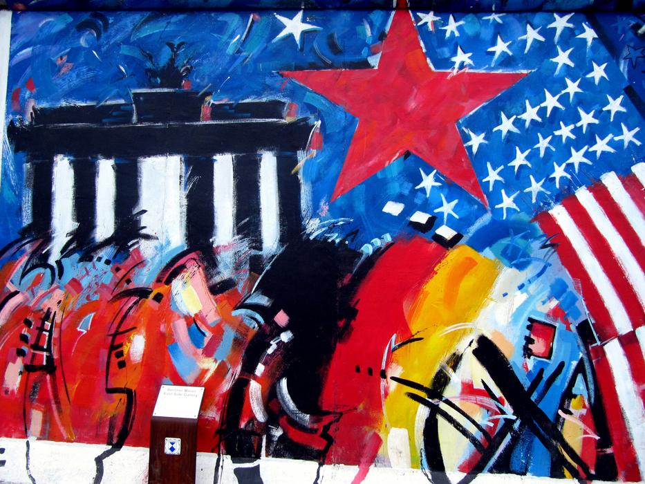 colorful patriotic drawing of berlin