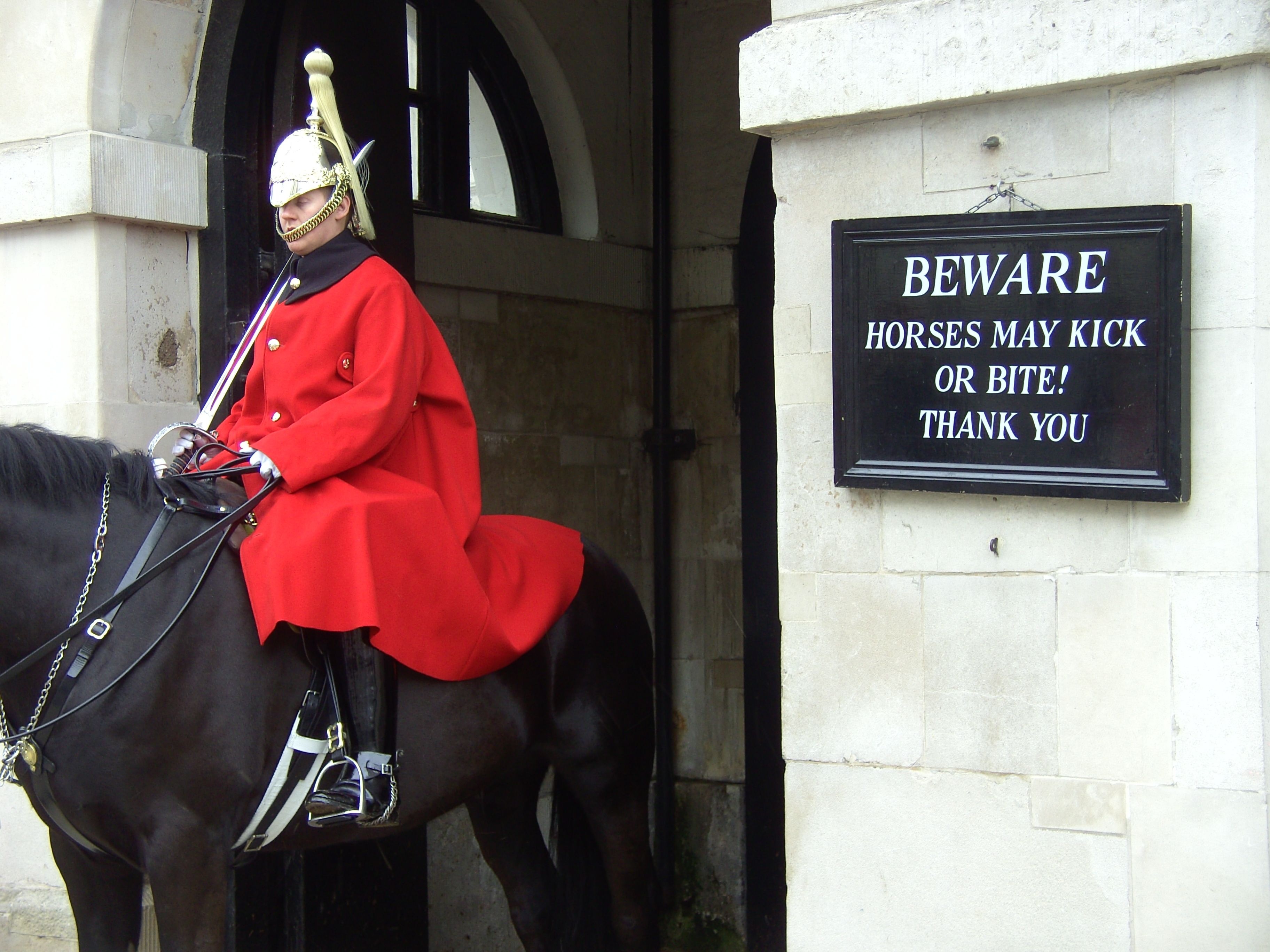 British Guard Horse Soldier free image download