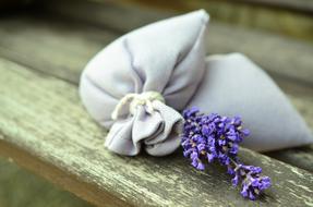 Lavender Purple Tender on a wooden surface