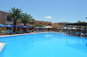 blue clear pool