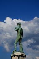 marble statue by a prominent Italian sculptor
