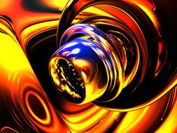 bright abstract patterns