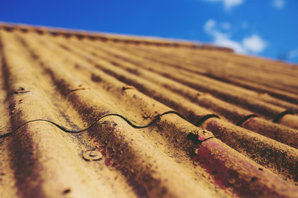 Asbestic Tile Roof Old