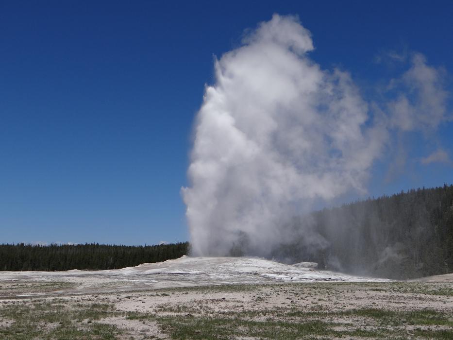 Old Faithful Yellowstone National Free Image Download