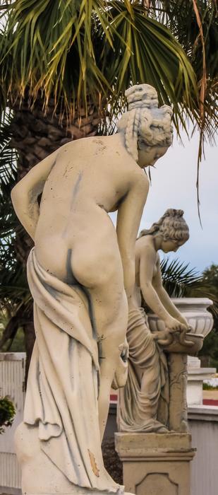 beautiful roman sculptures in cyprus
