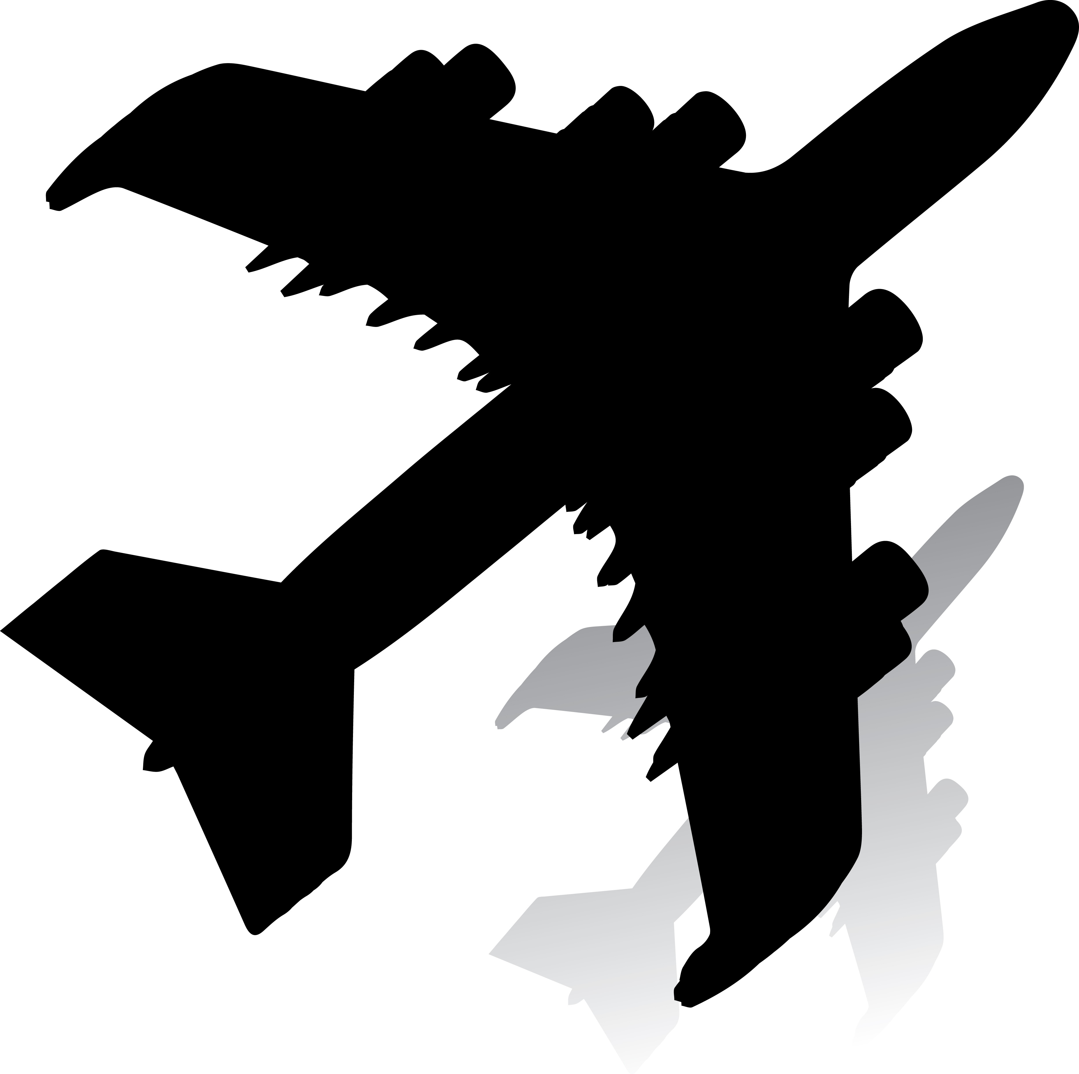 Black plane fly free image download