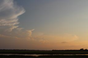 beautiful evening scenery