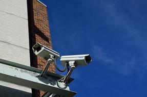 cameras on the roof of the house