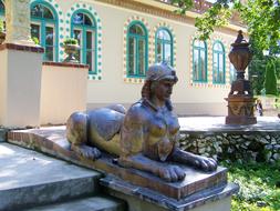 Sphinx Statue Zsolnay Cultural