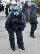 Carnival funny wolf costume