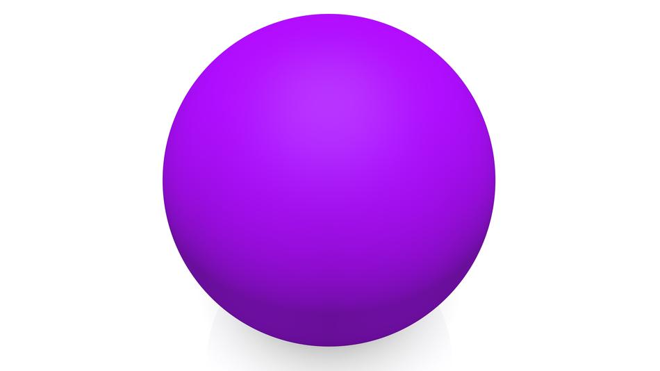 ball round purple