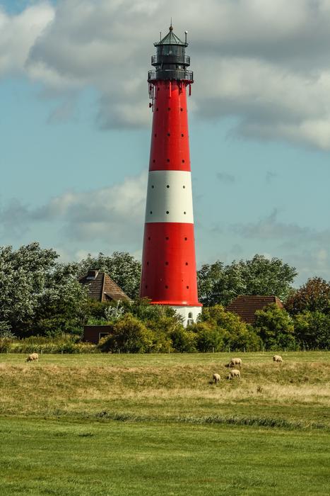 Lighthouse Pellworm Island North