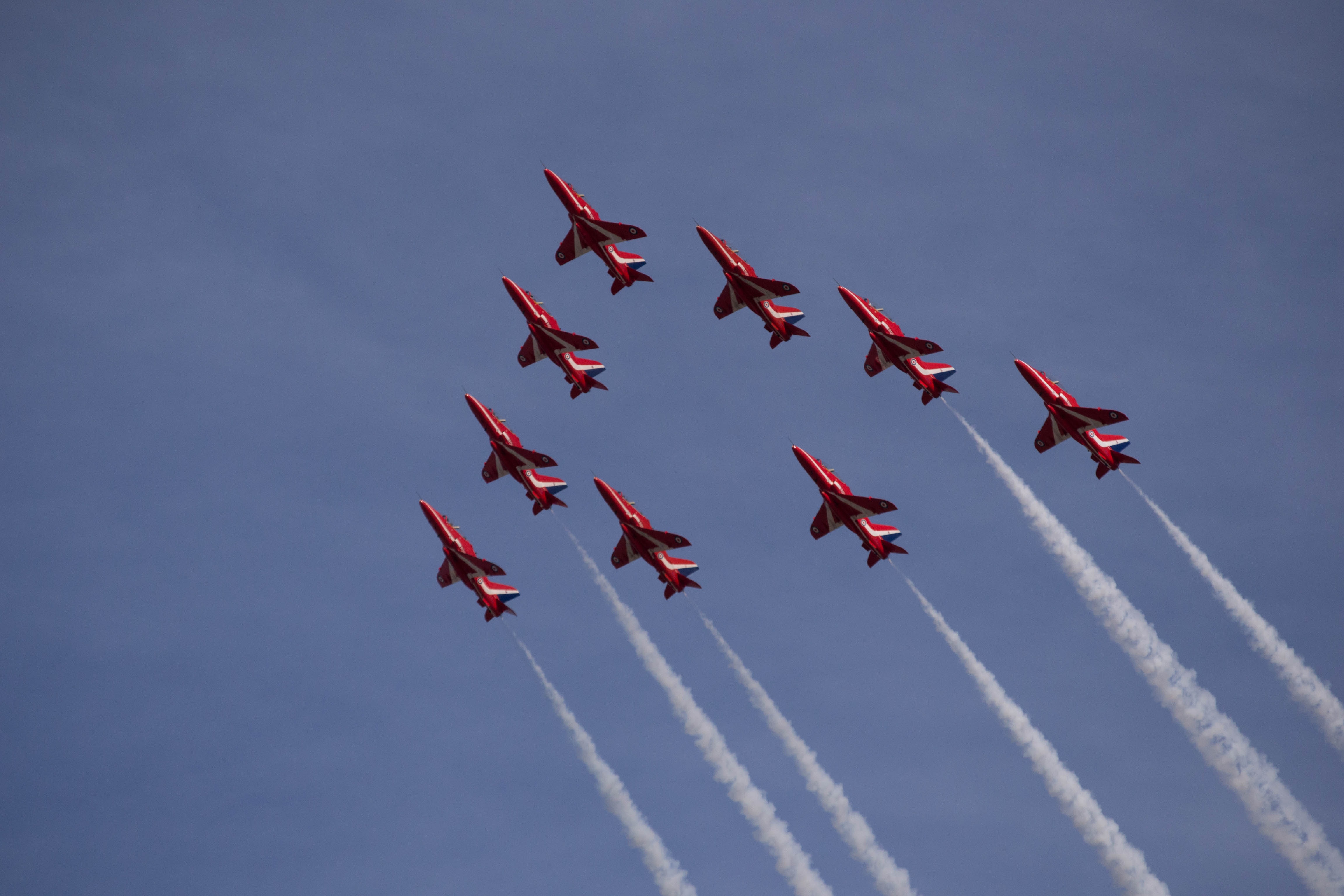 Southport Air Show Red Arrows free image download