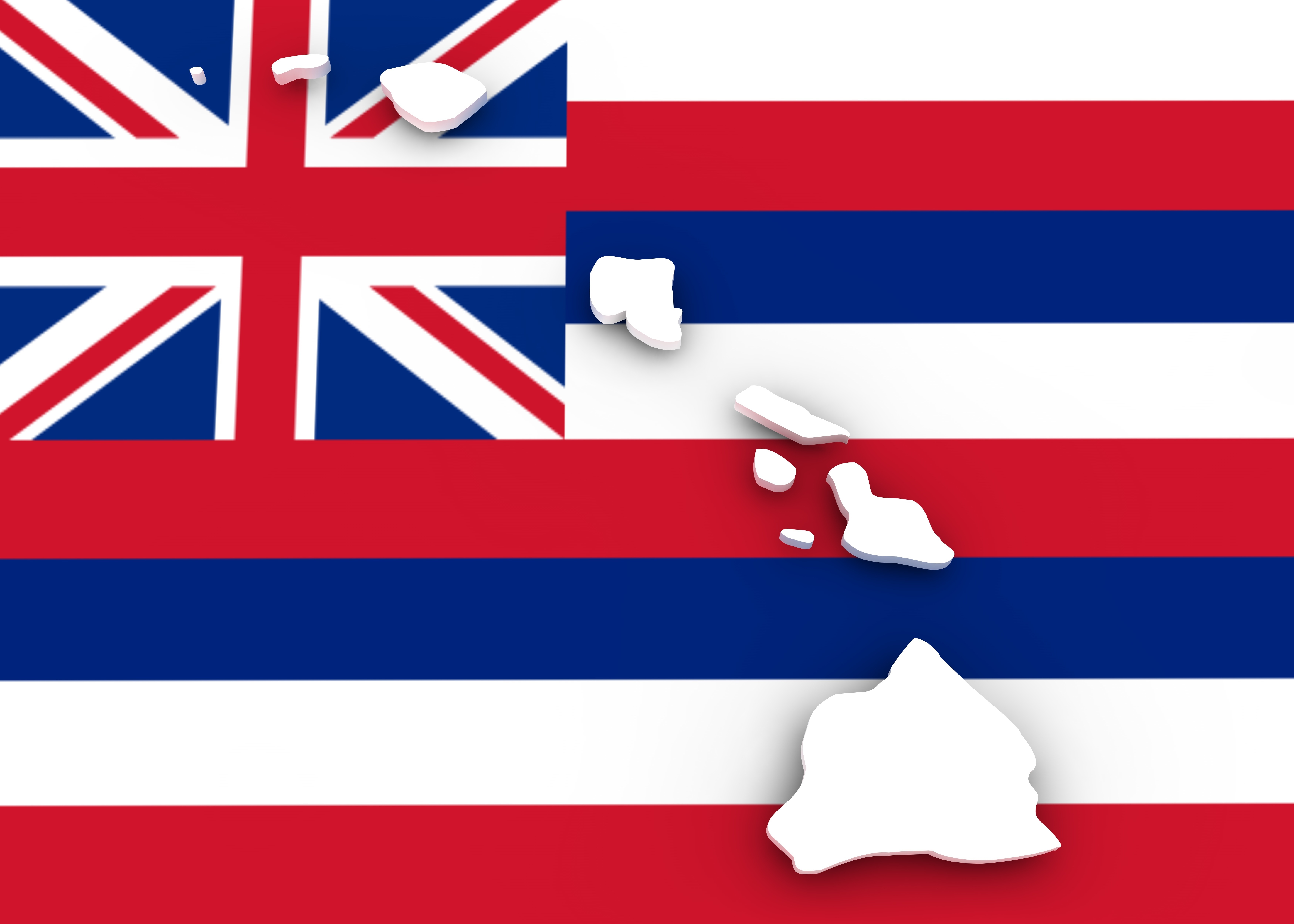флаг гавайских островов