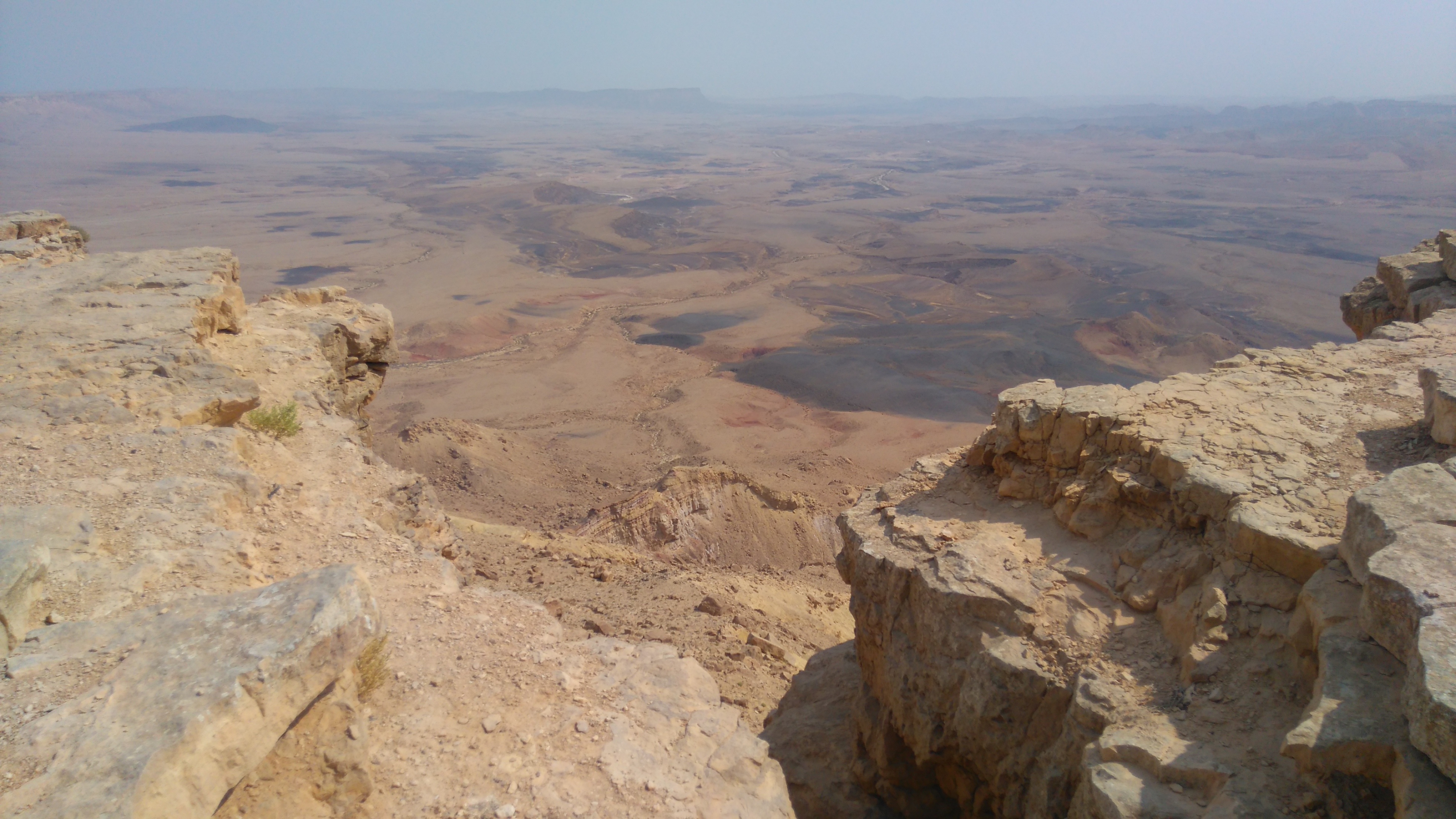 Пустыня Негев кратер Рамон