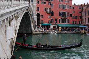gorgeous venice with boats and the river