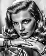 Portrait of the actress lizabeth scott