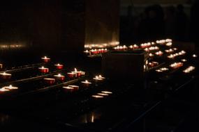 Candles Mourning Candlelight