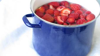 strawberry sugar jam