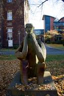 stone statue of a man