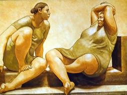 decorative art on a mural