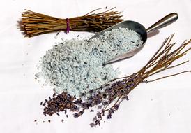 white salt with herbs